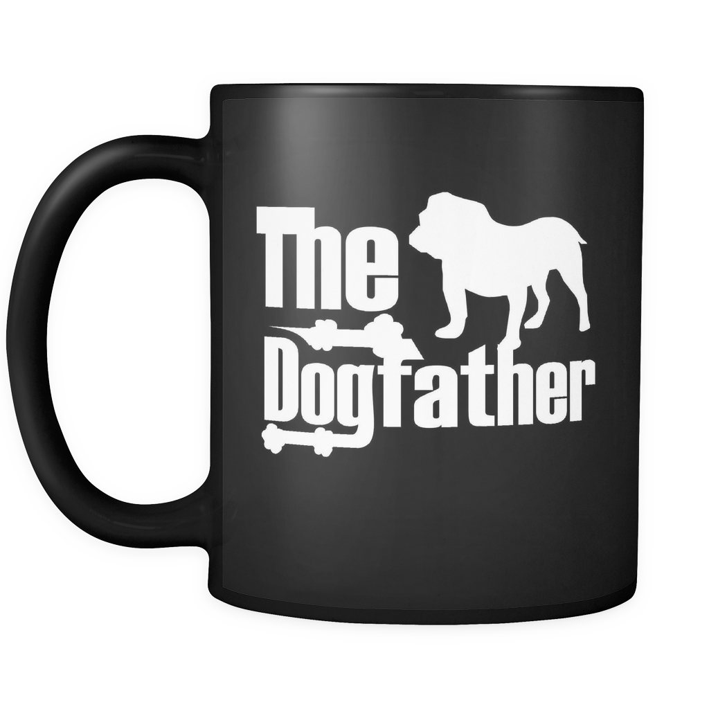 The Dogfather 15 Oz Large Coffee Mug Dog Dad Cup Dog Lover Owner