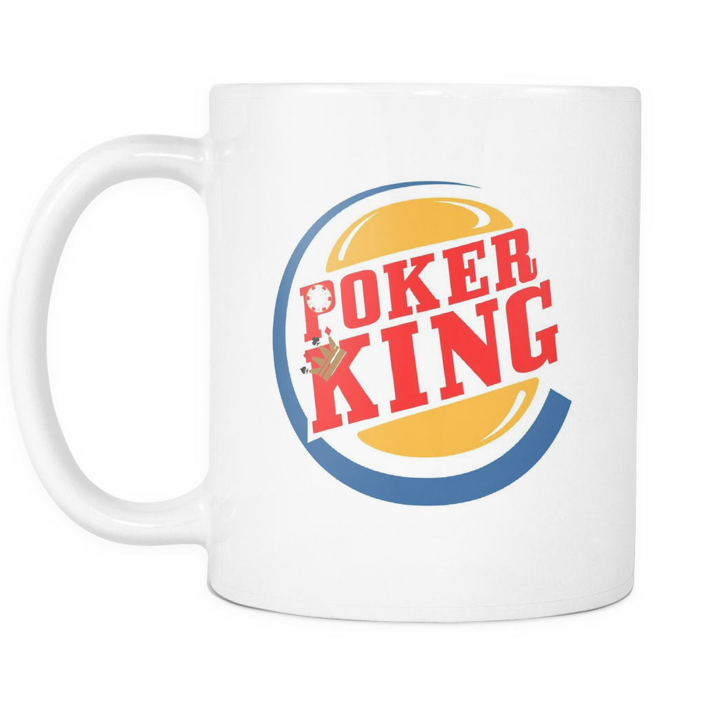 Poker King - 11oz White Coffee Mug