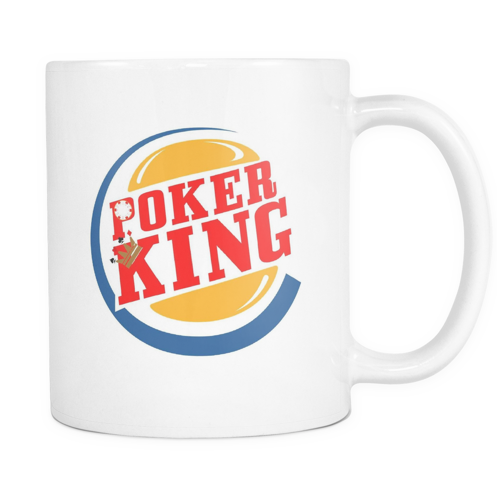 Poker King - 11oz White Coffee Mug