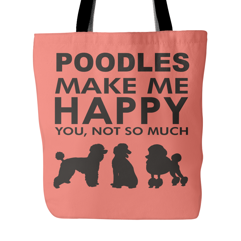 Poodle Playtime Tote Bag