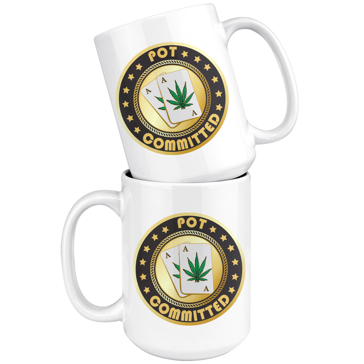 Pot Committed Coffee Mug 15oz- New