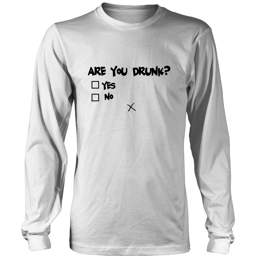 Are You Drunk? Check Box - T-Shirt B