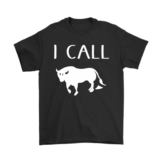 I Call Bullshit - White Lettering (Facing Left) T Shirt, Sweatshirt and Hoodie