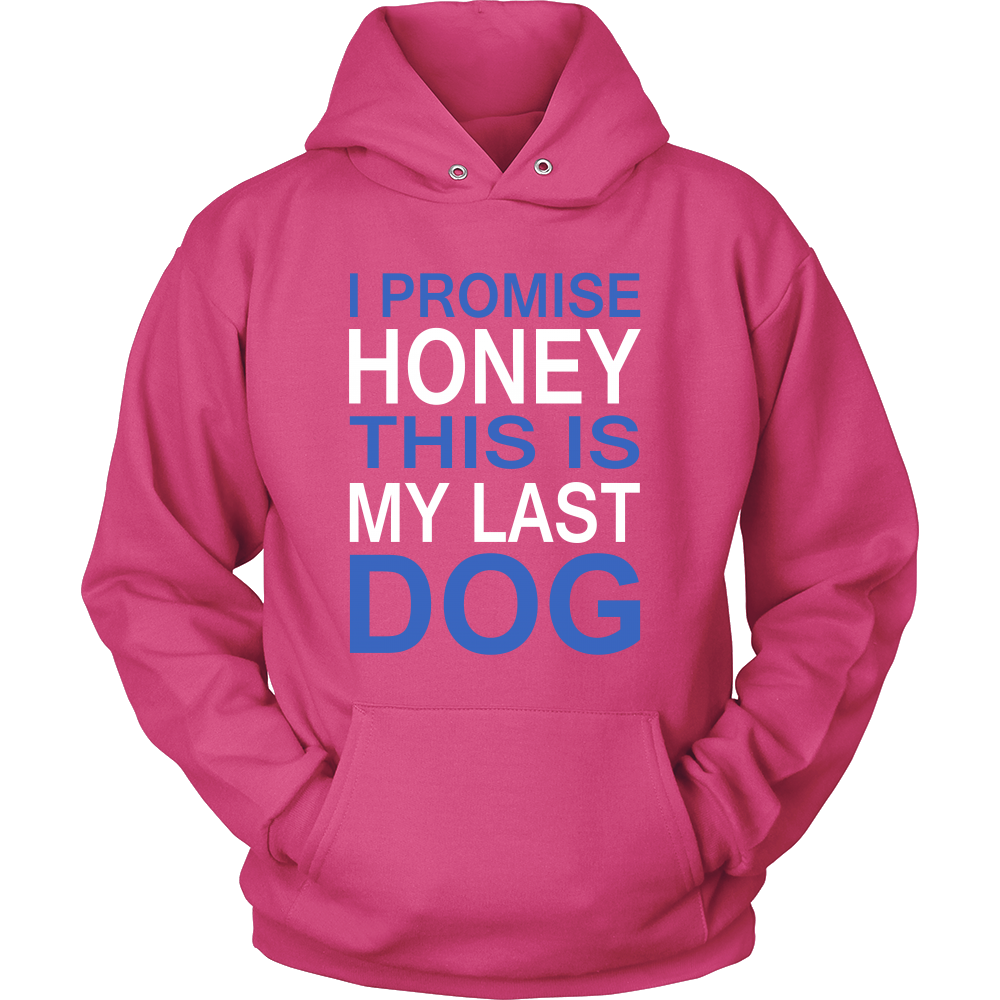 I Promise Honey This Is My Last Dog - Hoodie