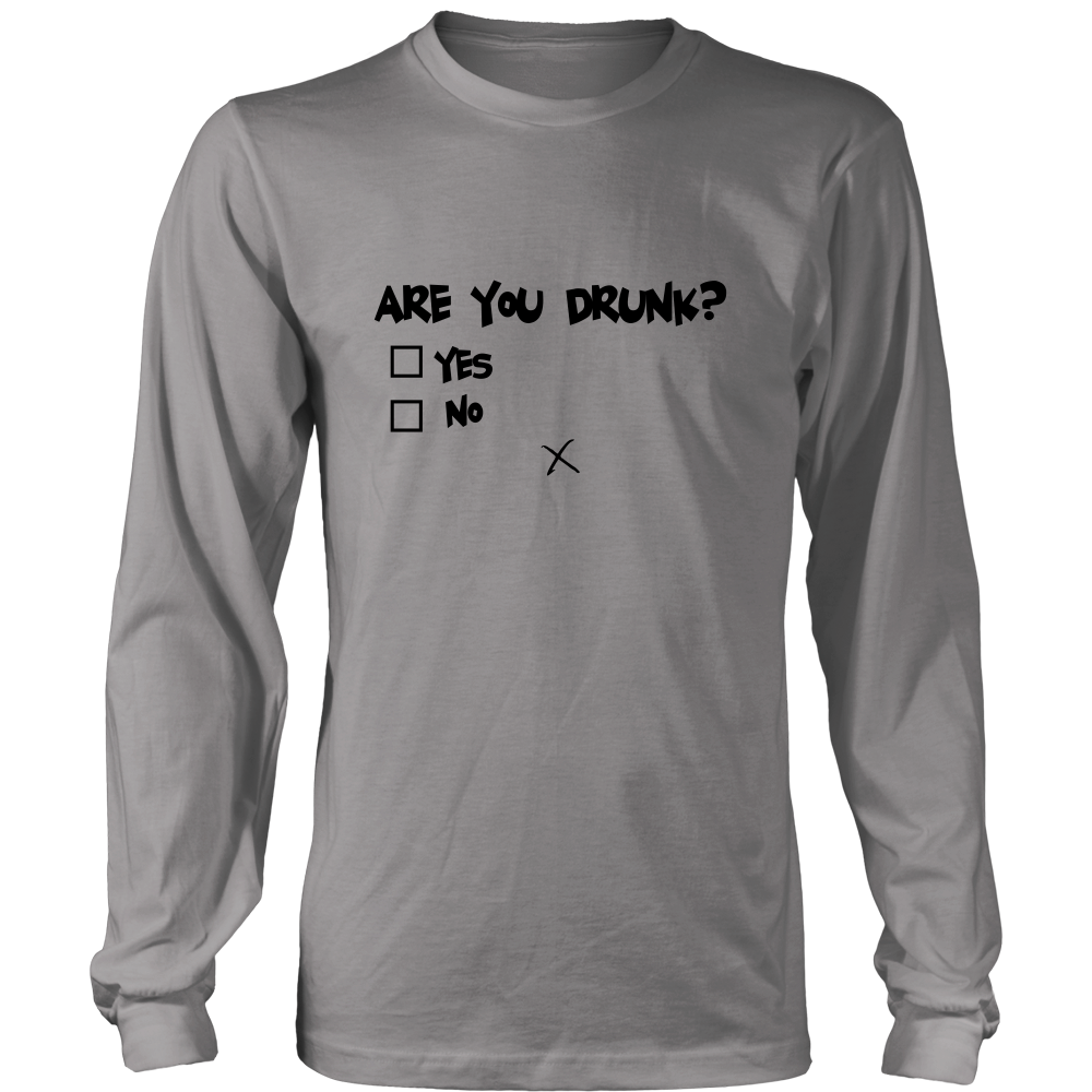 Are You Drunk? Check Box - T-Shirt B