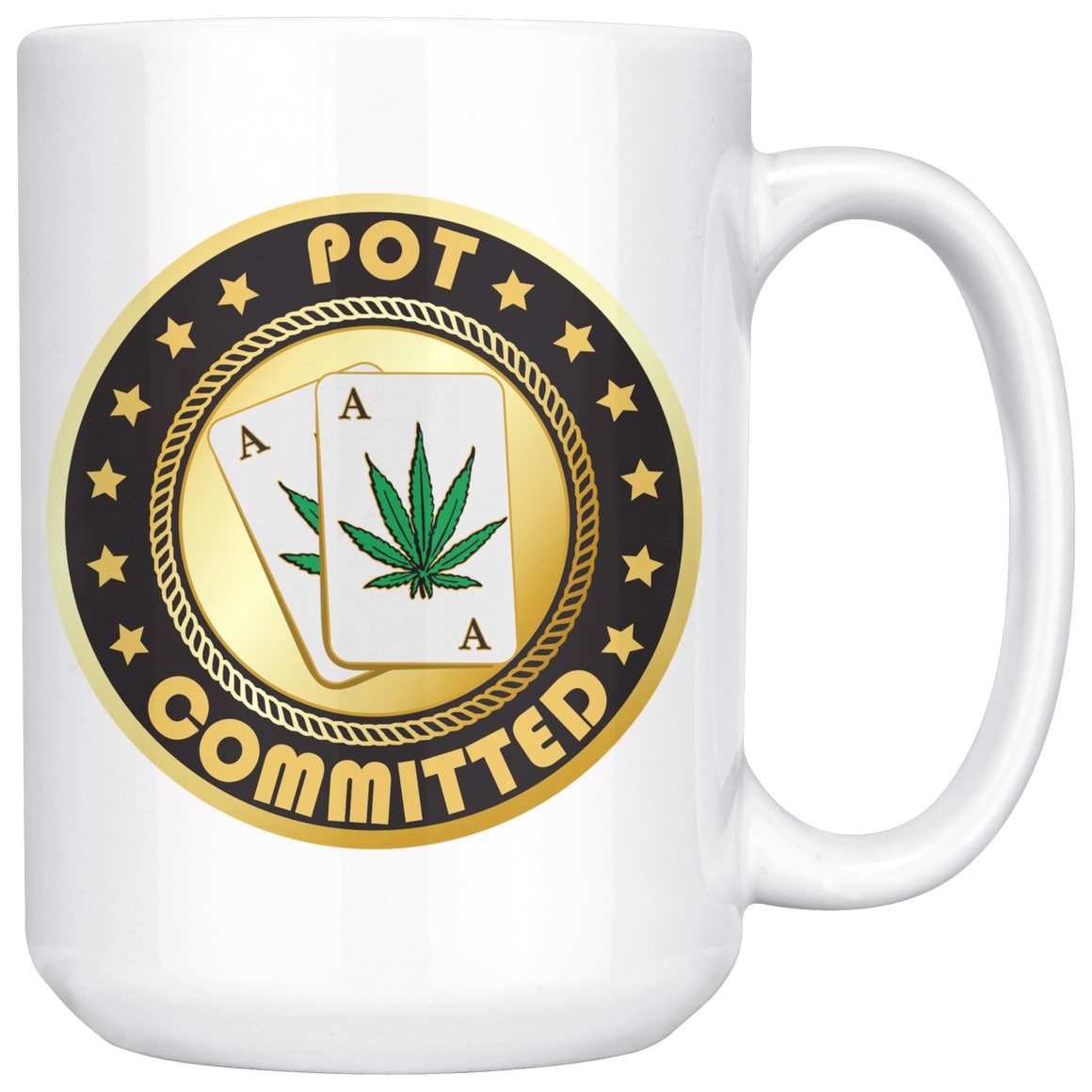 Pot Committed Coffee Mug 15oz- New